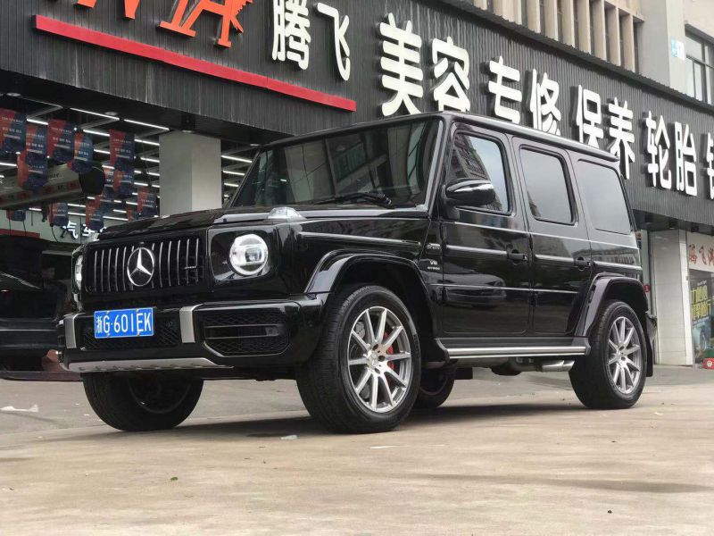 奔驰g63   贴威固顶 级和xp改色膜施工案例